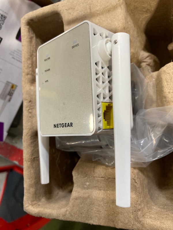 Photo 3 of NETGEAR Wi-Fi Range Extender EX6120 - Coverage Up to 1500 Sq Ft and 25 Devices with AC1200 Dual Band Wireless Signal Booster & Repeater (Up to 1200Mbps Speed), and Compact Wall Plug Design WiFi Extender AC1200