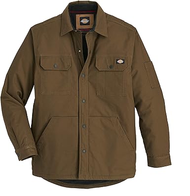 Photo 1 of Dickies Men's Big-Tall Flex Duck Shirt Jacket
