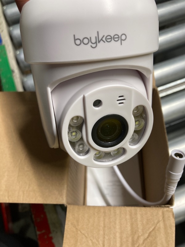 Photo 1 of 2K Security Camera Outdoor 360° View Pan/Tilt Camera for Home Security Outside with Color Night Vision, Motion Detection, 2-Way Talk, 2.4GHz Wi-Fi, Micro SD Card & Cloud Service, K20

