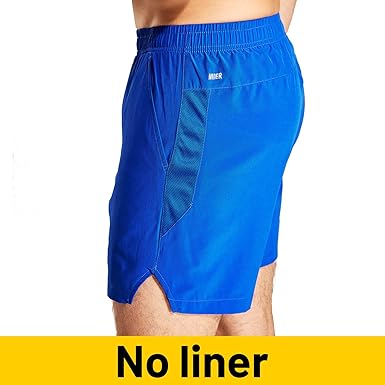 Photo 1 of MIER Men's Workout Running Shorts Quick Dry Active 5 Inches Shorts with Pockets, Lightweight, Breathable
