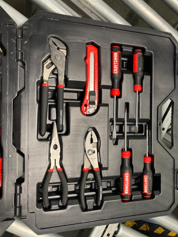 Photo 5 of Craftsman Home Tool Kit / Mechanics Tools Kit 102-Piece (cmmt99448)