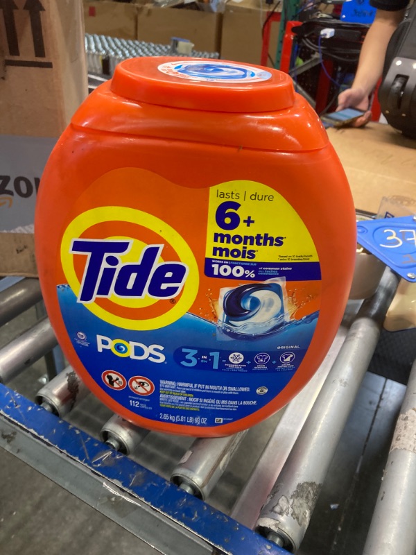 Photo 2 of Tide Pods Original 112 Pods/Tub 4 Tubs/Carton