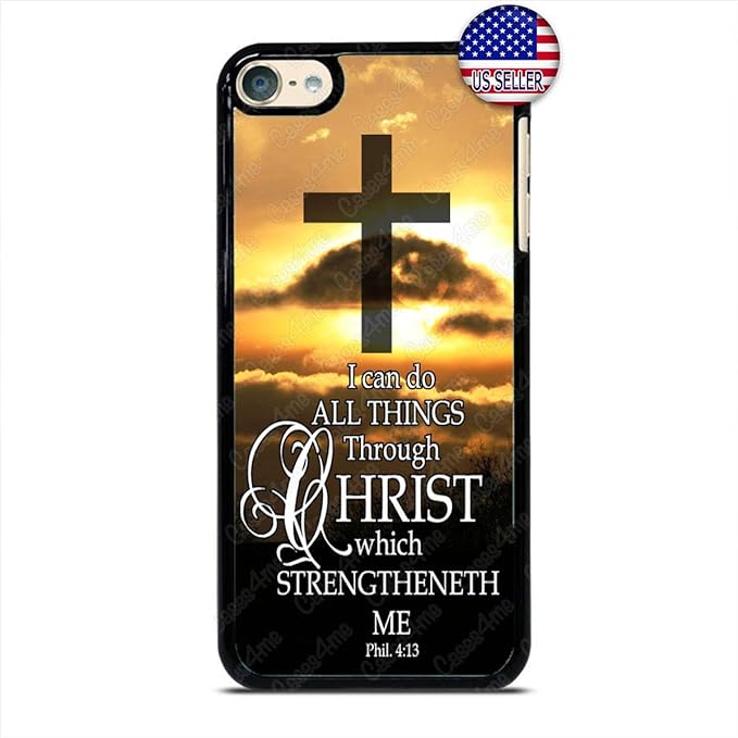 Photo 2 of 2 Pack Fashion Cases Bible Verse Christian Case Cross Jesus Christ Religion Slim Shockproof Hard PC Custom Case Cover for iPhone And Extra Case