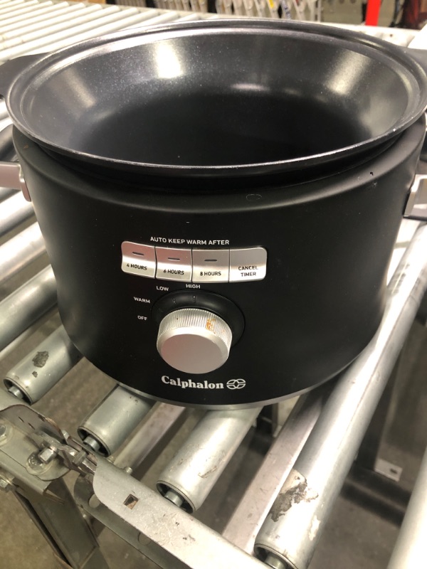 Photo 4 of Calphalon Slow Cooker with Digital Timer and Programmable Controls, 5.3 Quarts, Stainless Steel