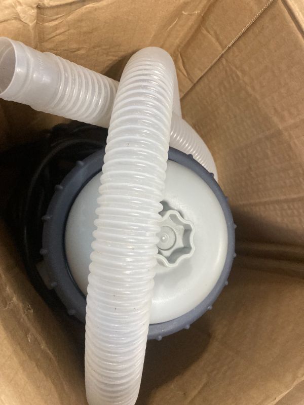 Photo 4 of **FOR PARTS ONLY**SOLD AS IS ALL SALES ARE FINAL*** **Intex Krystal Clear Cartridge Filter Pump for Above Ground Pools, 2500 GPH Pump Flow Rate, 110-120V with GFCI, system fl