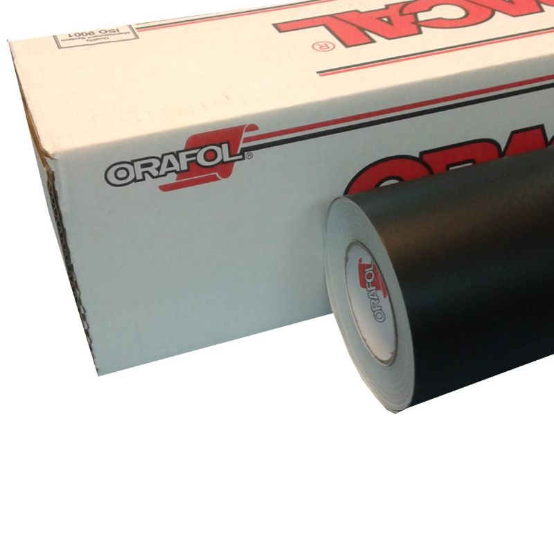 Photo 1 of 24" x 15' (feet) Roll of Oracal 651 Vinyl for Craft Cutters and Vinyl Sign Cutters (Matte Black, 15 Feet)
