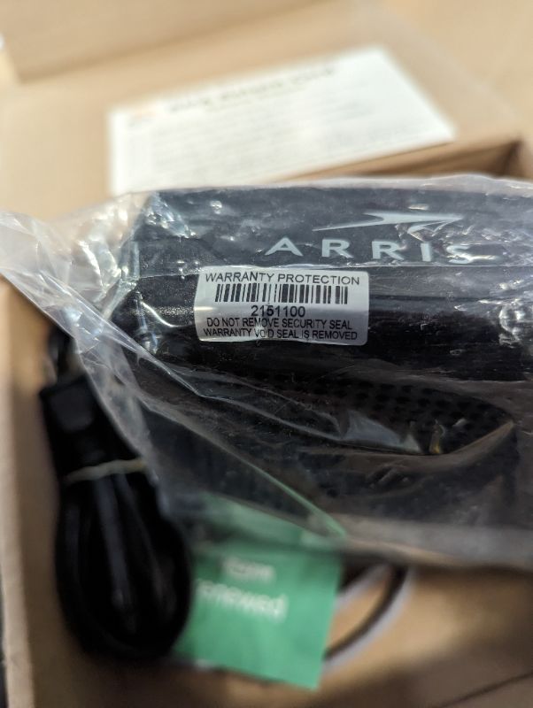 Photo 1 of ARRIS TM822 (Series - TM822A) Touchstone Docsis 3.0 8x4 Ultra-High Speed Telephony Modem (Renewed)
