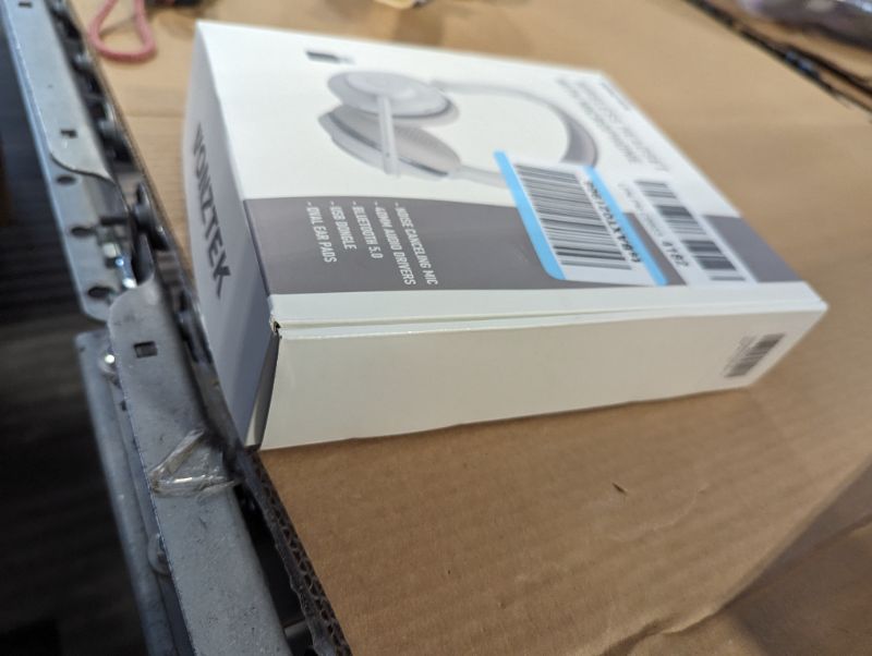 Photo 1 of Wireless Headset, Bluetooth Headset with Microphone Noise Canceling, 45H Talk Time Wireless Headphones with USB Dongle & Mute for PC Computer Cell Phone Office Remote Work Zoom Meeting Call - Dune Dual Ear Headset