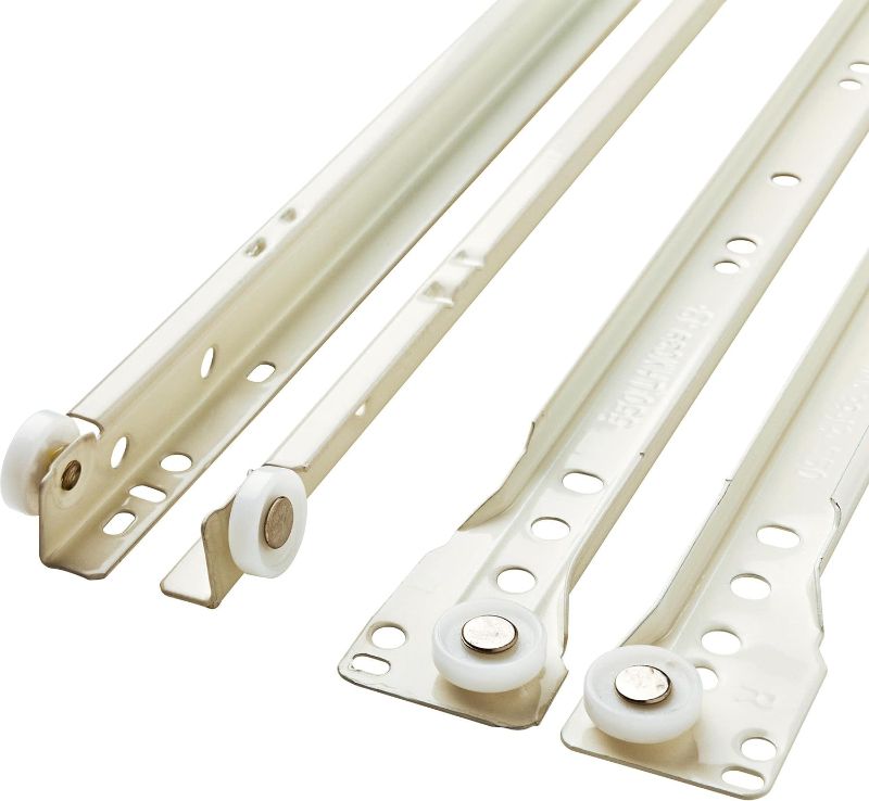 Photo 1 of 4 pack beige 24 inch drawer slides