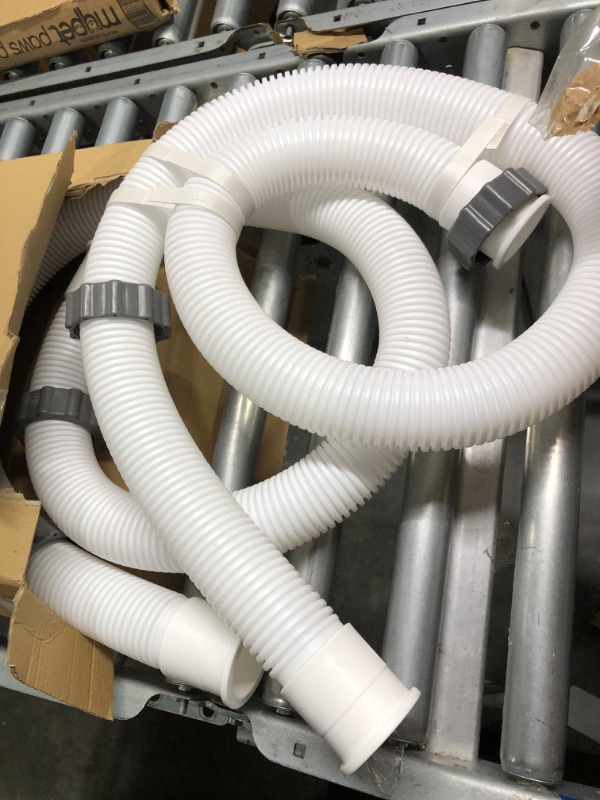 Photo 3 of 2 Pack 1.5" Diameter Pool Hoses,29060E Pool Pump Replacement Hoses for Above Ground Pools,59" Long Accessory Hoses Intex 1500 to 2500 GPH Filter Pumps,Sand Filters & Saltwater Systems for Lawn,Garden