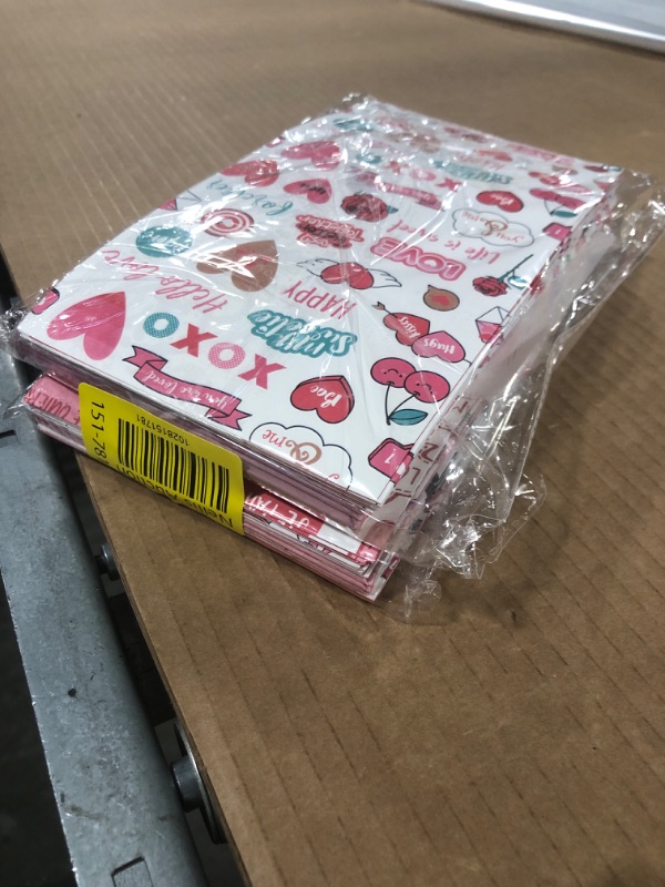 Photo 1 of 12pcs Valentine’s Day Gift Bags, Goodie Bags, Valentine Candy Bags, Gift Bags for Lover, Treat Bags for Boyfriend, Girlfriend, Birthday Party Decor with 2 sheets of stickers Happy Valentines Day Gift Bags