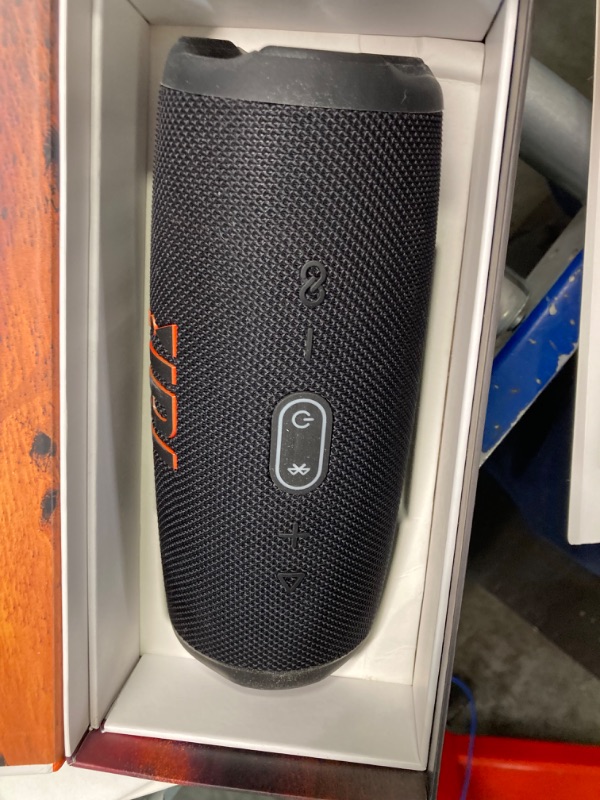 Photo 5 of JBL CHARGE 5 - Portable Bluetooth Speaker with IP67 Waterproof and USB Charge out - Black Speaker Black