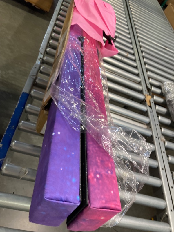 Photo 1 of 8FT Folding Gymnastic Beam,Wood core Anti-Slip Bottom with Carrying Handle