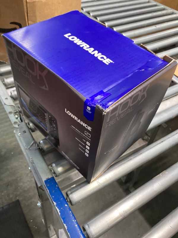 Photo 3 of Lowrance Hook Reveal 7 Inch Fish Finders with Transducer, Plus Optional Preloaded Maps 7x Splitshot, Gps Plotter Only, No Maps Fish Finder