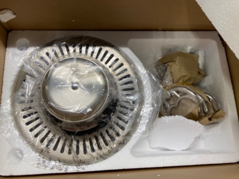 Photo 1 of Progress Lighting P2500-09 AirPro Ceiling Fans, 42-Inch Diameter x 12-Inch Height, Nickel