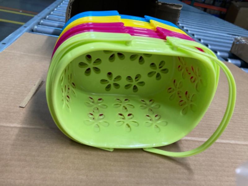 Photo 4 of 12 pack variety color baskets