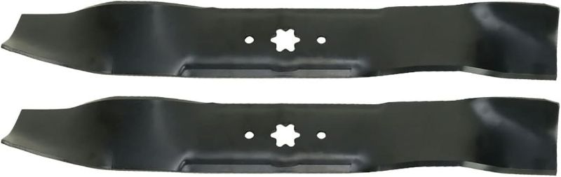 Photo 1 of 2 piece lawn mower 23 " blades unknown compatibility 