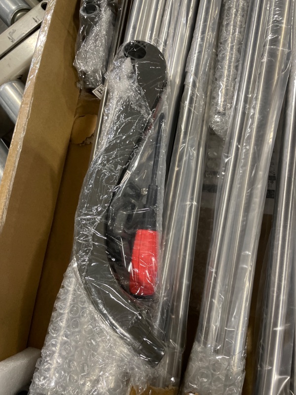 Photo 1 of BAOYOUNI Bathroom Space Saver Over The Toilet Storage Rack Shelf Above Washing Machine Standing Organizer 2-Tier 26.77 W X 19.48 D X 68.11 H Inches, Grey 26.77 W X 19.48 D X 68.11 H (Inches) Grey