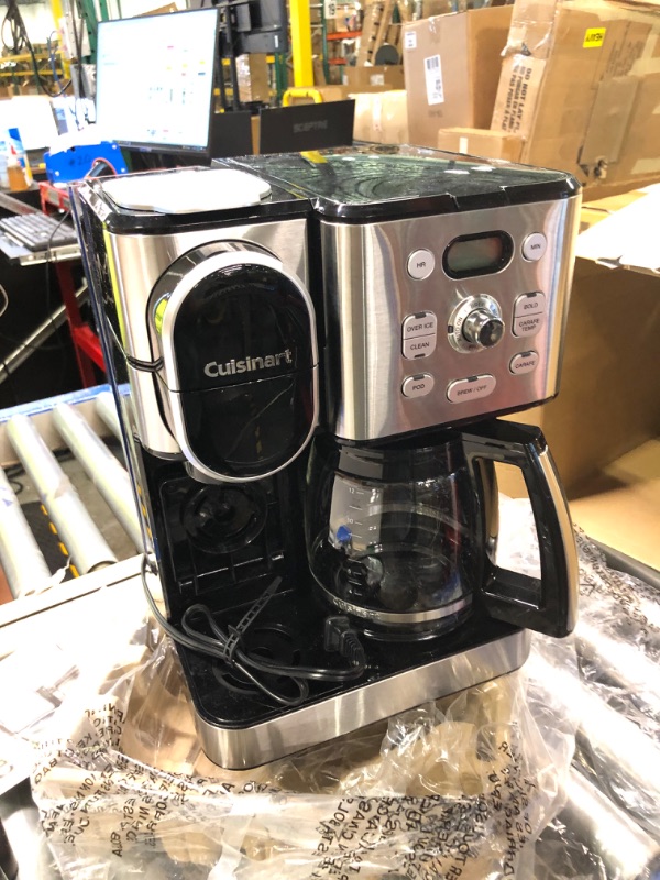 Photo 2 of *** NOT FUNCTIONAL**** SELLING AS PARTS***
Cuisinart SS-16 Coffee Center Combo in Stainless Steel Stainless Coffee Center