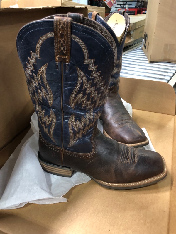 Photo 2 of Ariat Arena Rebound Western Boots - Men's Wide Square Toe Leather 