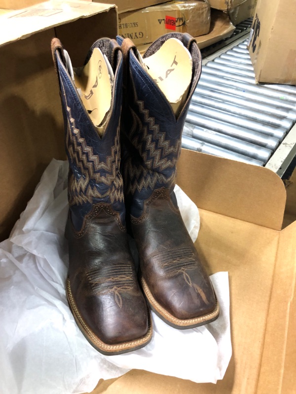 Photo 3 of Ariat Arena Rebound Western Boots - Men's Wide Square Toe Leather 