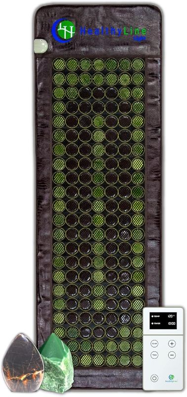 Photo 1 of ****Does Not Heat Up*****FOR PARTS** Far Infrared Heating Pad - Natural Jade and Tourmaline Stones - Easy to Roll-up - Mesh JT Mat Full 7224 Soft Light InfraMat Pro®