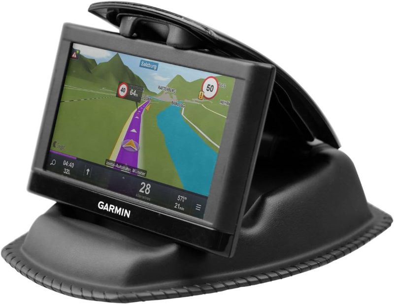 Photo 1 of APPS2Car GPS Car Truck Mount, Non-Slip GPS Bean Bag Dash Mount 2-in-1 Anti-Skid Friction Dashboard Sandbag Clamshell Phone Holder for Garmin Nuvi Tomtom Magellan Navigation & All Cell Phone iPhone