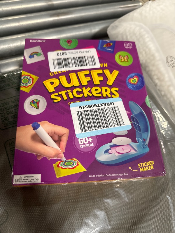 Photo 2 of ****Used** y Sticker Maker Kit for Kids - Make Your Own 3D Stickers - Create DIY Squishy Arts and Crafts - Easter Craft Kits for Girls & Boys Ages 6-10 - Birthday Gift Ideas Age 6 7 8 9 10 Year Old Gifts Multi-Color