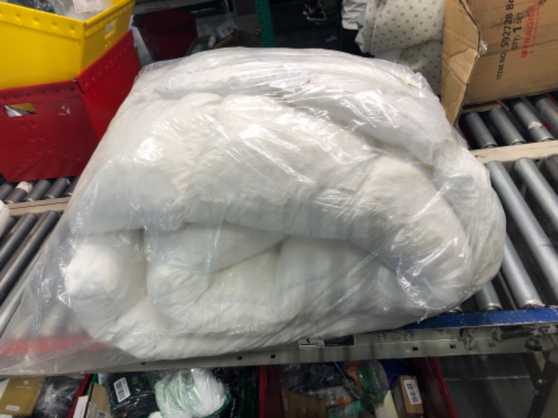 Photo 1 of WhatsBedding 3 Inch Memory Foam Mattress Topper King Size for Pressure Relief, Premium Fluffy & Soft Shredded Memory Foam Filled Pillow Top, Anti-Slip Bottom, 4 Anchor Elastic Bands, 78x80 White King