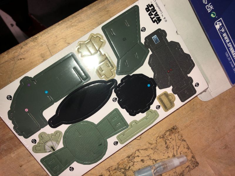 Photo 4 of 4D BUILD - Star Wars Boba Fett Model Kit Puzzle 93pc