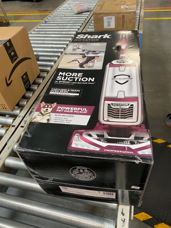 Photo 2 of ***HEAVILY USED//SOLD AS PARTS ALL SALES FINAL*** 
Shark NV752 Rotator Powered Lift-Away TruePet Upright Vacuum with HEPA Filter, Large Dust Cup Capacity, LED Headlights, Upholstery Tool, Perfect Pet Power Brush & Crevice Tool, Bordeaux Powered Lift-Away 