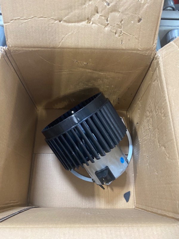 Photo 1 of A-Premium HVAC Heater Blower Motor Assembly Compatible with Chevy & Pontiac Vehicles - Cobalt 2005-2010, HHR 2006-2011, G5 2007-2009 - Front Side