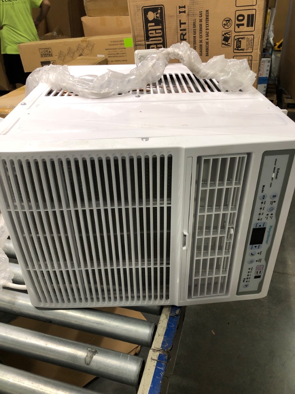 Photo 2 of ****USED** Keystone 8,000 BTU Slider Window Air Conditioner and Dehumidifier, 115V Air Conditioner Window Unit for Bedroom, Living Room, and Small-Medium Sized Rooms up to 350 Sq.Ft., 4-Way Air Direction Control
