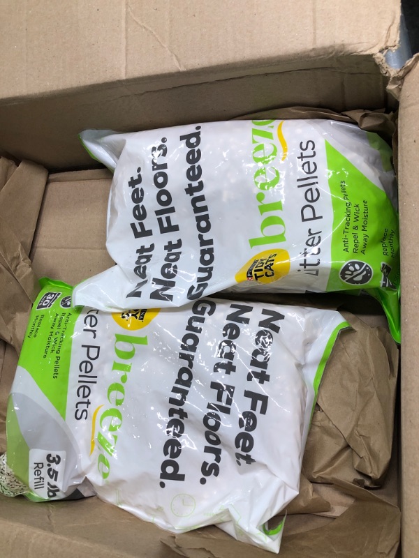 Photo 3 of Purina Tidy Cats Litter Pellets, Breeze Refill Litter Pellets in Recyclable Box - (6) 3.5 lb. Bags
pack of 2