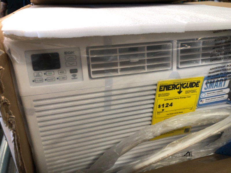 Photo 2 of ***USED* NOT IN ORIGINAL PACKAGE**** MISSING SCREWS** ***700 Sq. Ft. 15,000 BTU Smart 115V Window Air Conditioner with Remote