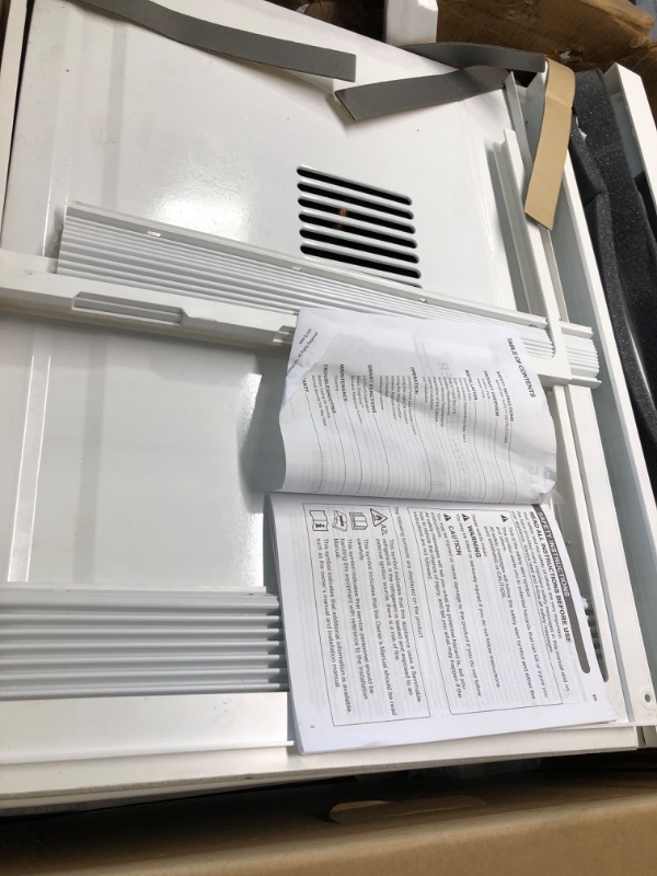 Photo 3 of ***SOLD AS PARTS ALL SALES FINAL*** 
LG 12000 BTU Window Air Conditioners [2023 New] Remote Control WiFi App Ultra-Quiet Washable Filter Cools 550Sq.Ft for Medium & Large Room AC Unit air conditioner Easy Install White LW1217ERSM1 White 1 Count (Pack of 1