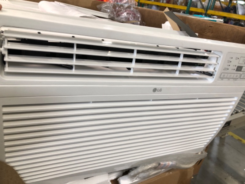 Photo 4 of ***SOLD AS PARTS ALL SALES FINAL*** 
LG 12000 BTU Window Air Conditioners [2023 New] Remote Control WiFi App Ultra-Quiet Washable Filter Cools 550Sq.Ft for Medium & Large Room AC Unit air conditioner Easy Install White LW1217ERSM1 White 1 Count (Pack of 1