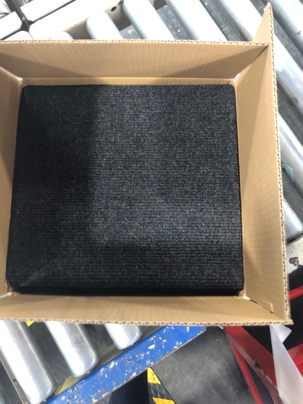 Photo 3 of ****USED** Office Chair Mat for Hardwood & Tile Floor, 48"x36" Computer Gaming Rolling Chair Mat Anti-Slip Washable Noise Reduction Protect Floors from Scratches (Black) 48"x36" Black