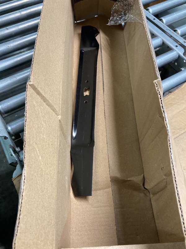 Photo 2 of ****NO RETURNS FINAL SALES**
 331543 Blade for 20" High Lift Cut MTD, Cub Cadet, and Troy-Bilt Replaces OEM #942-0640, Black