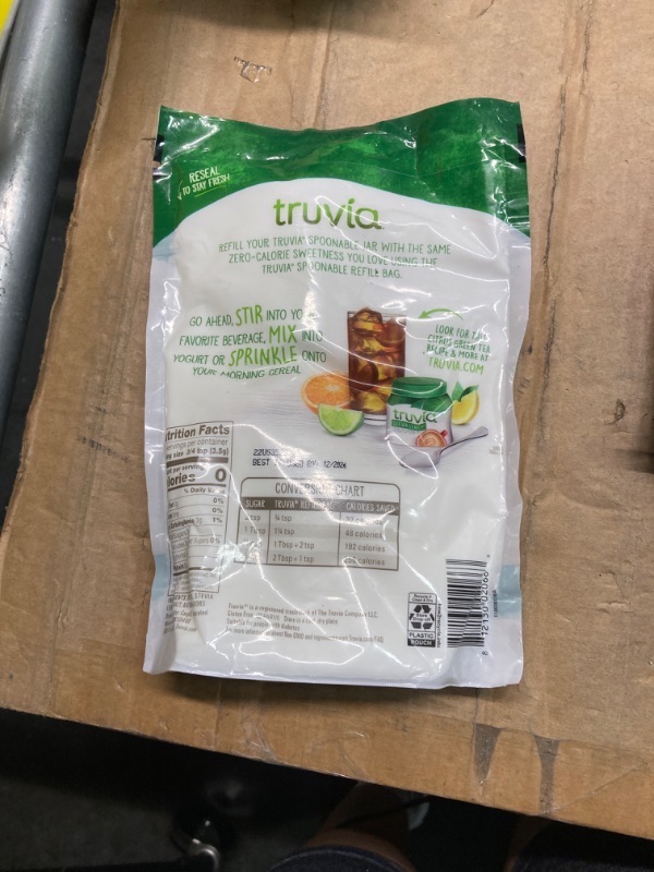 Photo 3 of ****NO RETURNS FINAL SALES**
 Original Calorie-free Sweetener from the Stevia Leaf, 17 Ounce Refill Bag 1.06 Pound (Pack of 1)