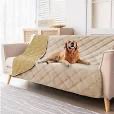 Photo 1 of ***AS IS / NO RETURNS -  FINAL SALE**
Waterproof & Reversible Dog Bed Cover Sofa, Couch Cover Furniture Protector for Pets, (30 * 70",BEIGE+SAND)