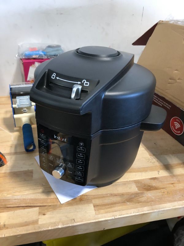 Photo 3 of **READ NOTES BEFORE PURCHASING ITEM** 
Instant Pot 6.5 Quart Duo Crisp Ultimate Lid with WIFI, 13-in-1 Air Fryer and Pressure Cooker Combo, Sauté, Slow Cook, Bake, Steam, Warm, Roast, Dehydrate, Sous Vide, & More, Includes App with Recipes 6.5QT