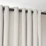 Photo 1 of  ELFURNI TENSION CURTAIN ROD 83 TO 120 INCH LONG BLACK 