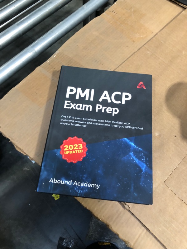 Photo 1 of PMI ACP Exam Prep: Get 4 Full Exam Simulators with 480+ Realistic ACP questions, answers and explanations to get you ACP certified on your 1st attempt