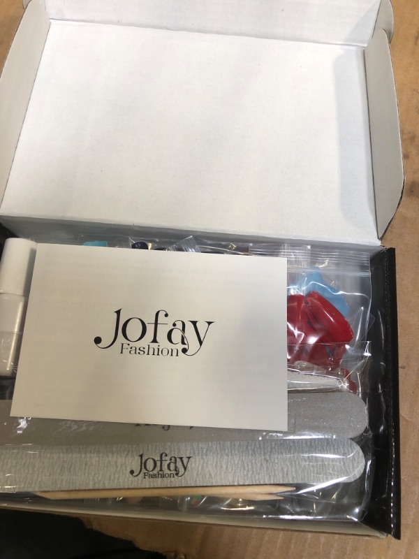 Photo 1 of 480PCS Gel Nail Tips Square - Jofay Fashion Press on Nails Natural 7 IN 1 Ultra Fit & Natural Reusable Stick On Nails, No Need to File 20 Styles Fake Nails Kit for Nail Art DIY