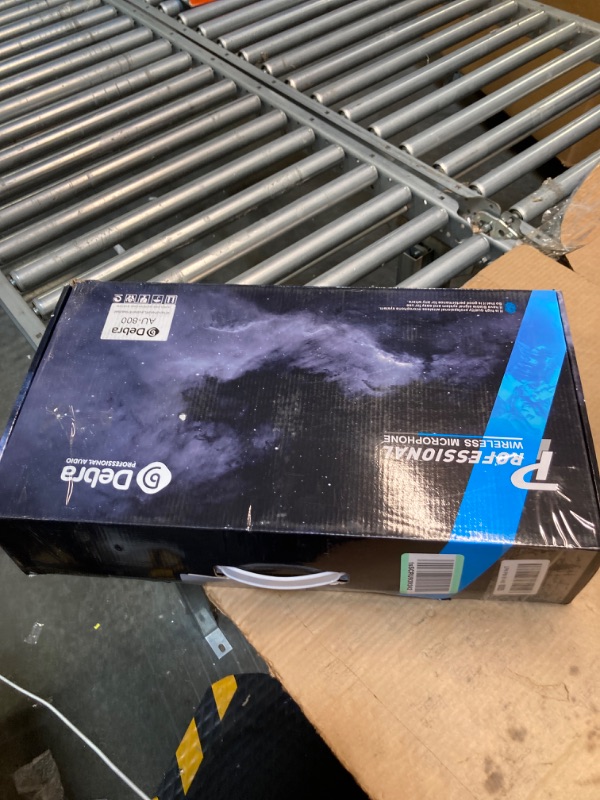 Photo 1 of D Debra Audio AU800 Pro UHF 8 Channel Wireless Microphone System with Cordless Handheld Lavalier Headset Mics, Metal Receiver, Ideal for Karaoke Church Party (4 Handheld & 4 Bodypack)