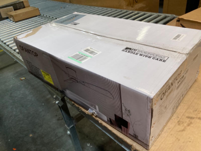 Photo 1 of OFANTOP Quiet DC Motor 52 Inch Smart Ceiling Fan, Low Profile Flush Mount Ceiling Fan with Light Remote Control, Indoor 3 Blade Matte Black and Gold Modern Ceiling Fan for Bedroom Kitchen Living Room Black Gold