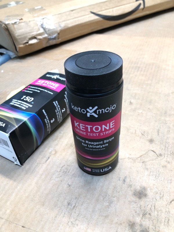 Photo 1 of 150 Ketone Test Strips with Free Keto Guide eBook & Free APP. Urine Test for Ketosis on Ketogenic & Low-Carb Diets. Extra-Long Strips.