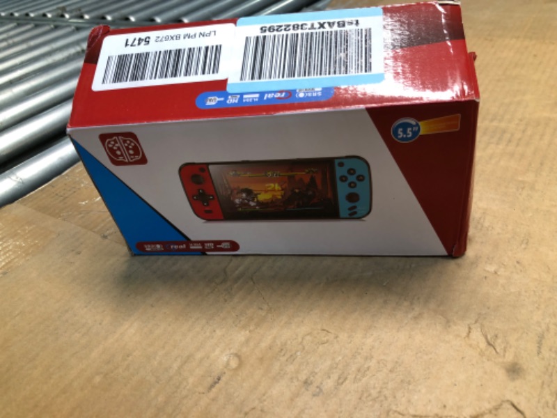 Photo 1 of EJEFF AILINDI 16 Bit Handheld Games for Kids Large Screen Preloaded 3000 HD Classic Retro Games USB Rechargeable Electronic Game Birthday Xmas Present ((red))