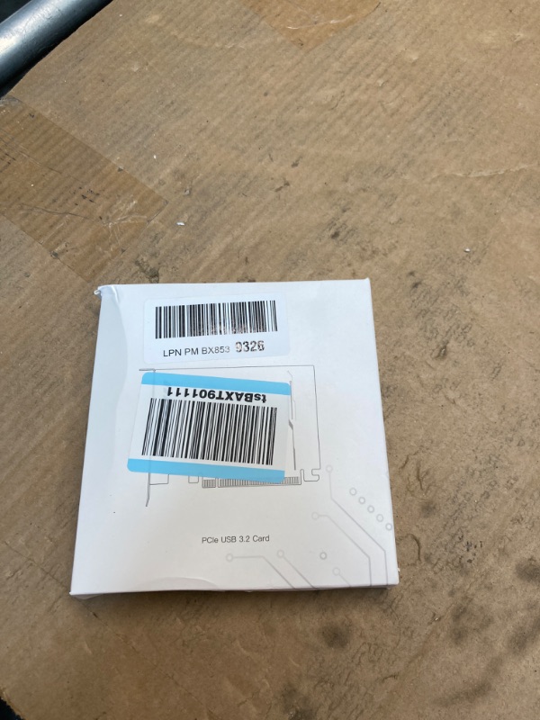 Photo 1 of Inateck Power Supply USB PCIe Card Total 16 Gbps Bandwidth, USB 3.2 Gen 2, with 8 USB Ports KU8212 Black